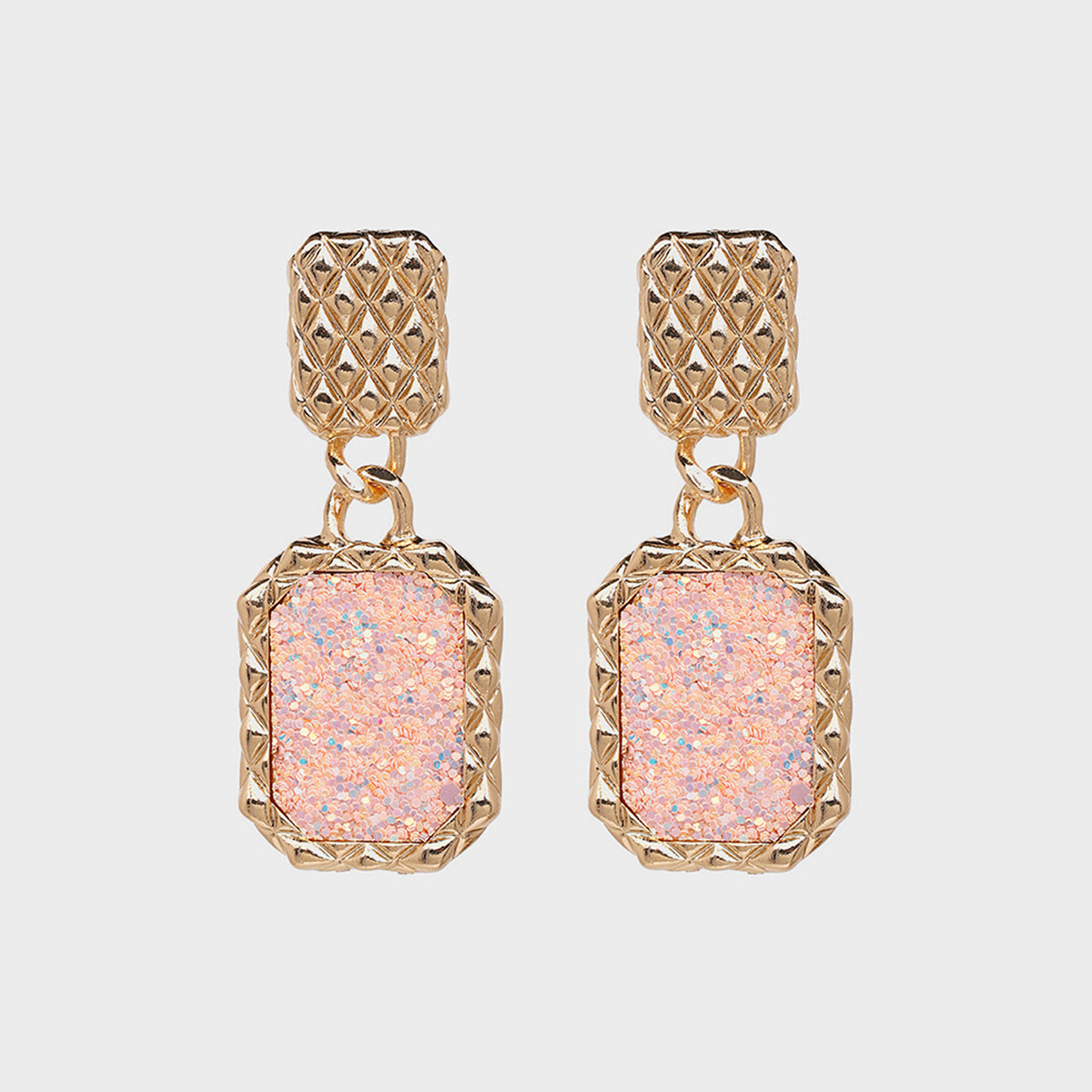 Geometric Dangle Earrings