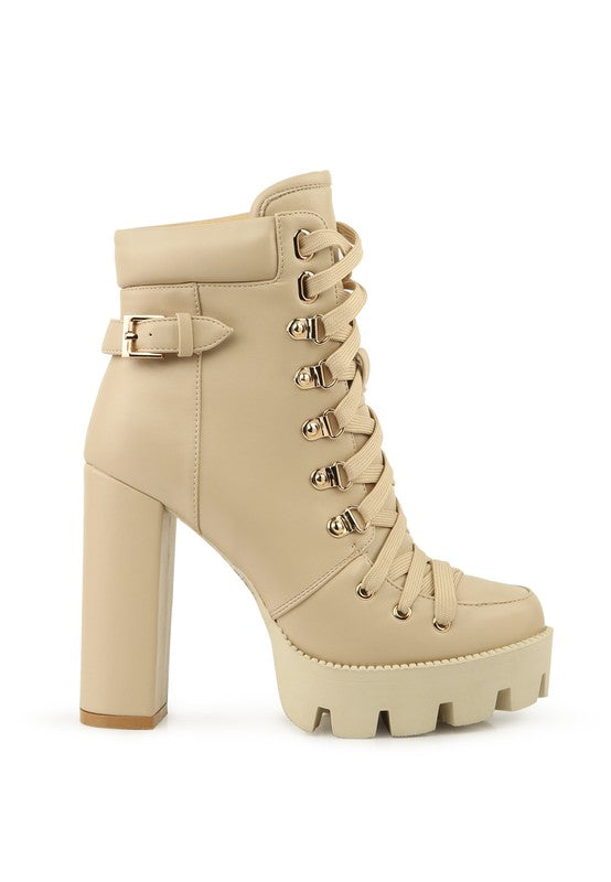 Lugged Combat Boot