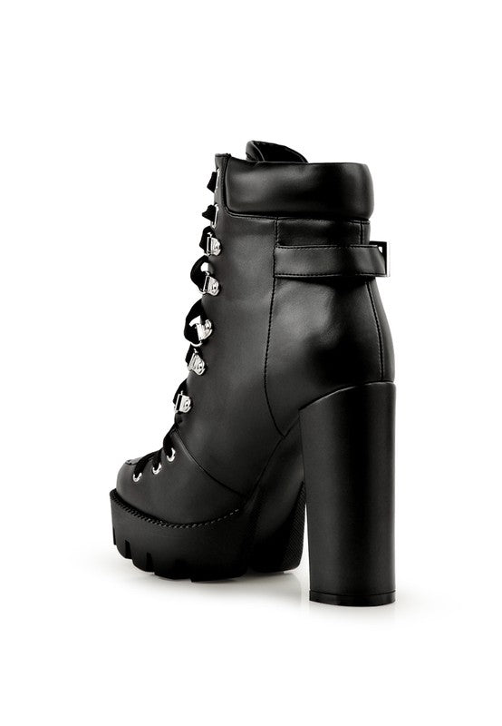 Lugged Combat Boot