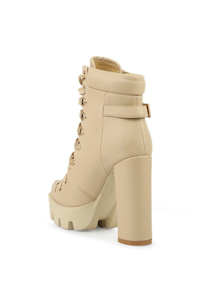 Lugged Combat Boot