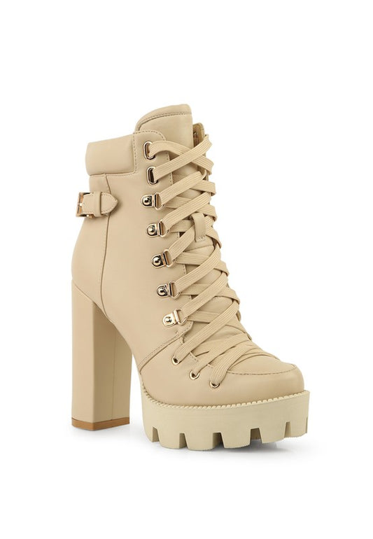 Lugged Combat Boot