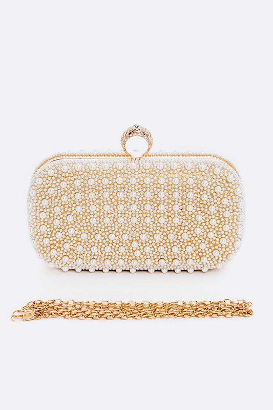 Pearl Box Convertible Clutch