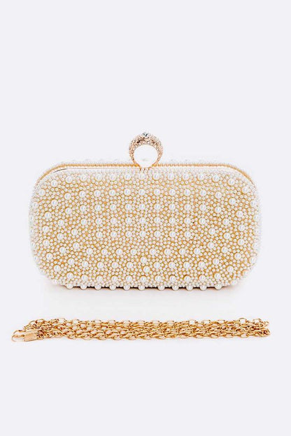 Pearl Box Convertible Clutch