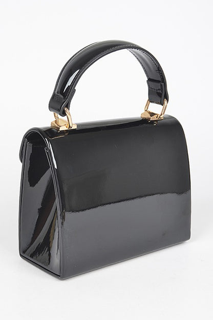 Envelope Patent Finish Handbag