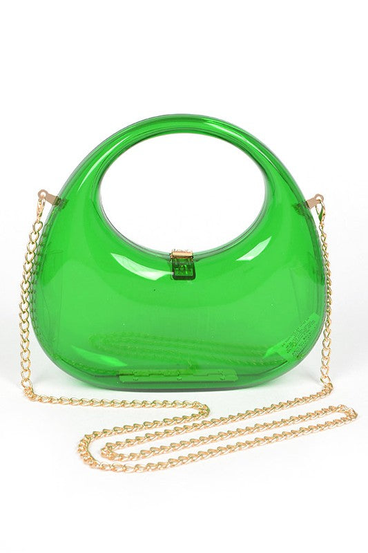 Acrylic Rounded Clutch