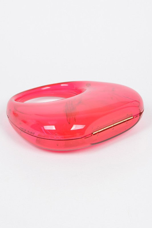 Acrylic Rounded Clutch