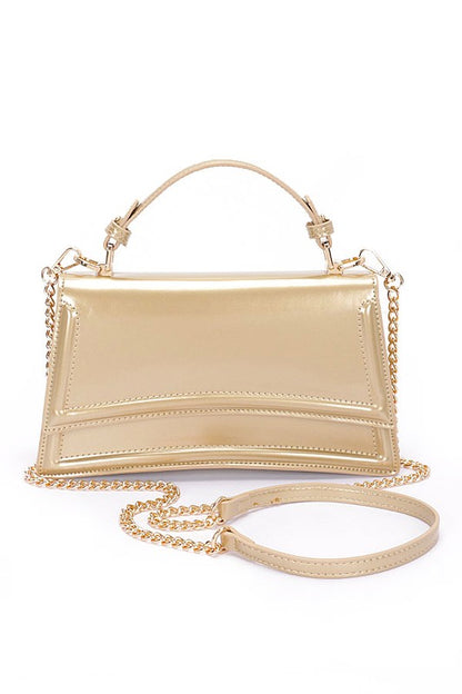 Sia Patent Finish Handbag