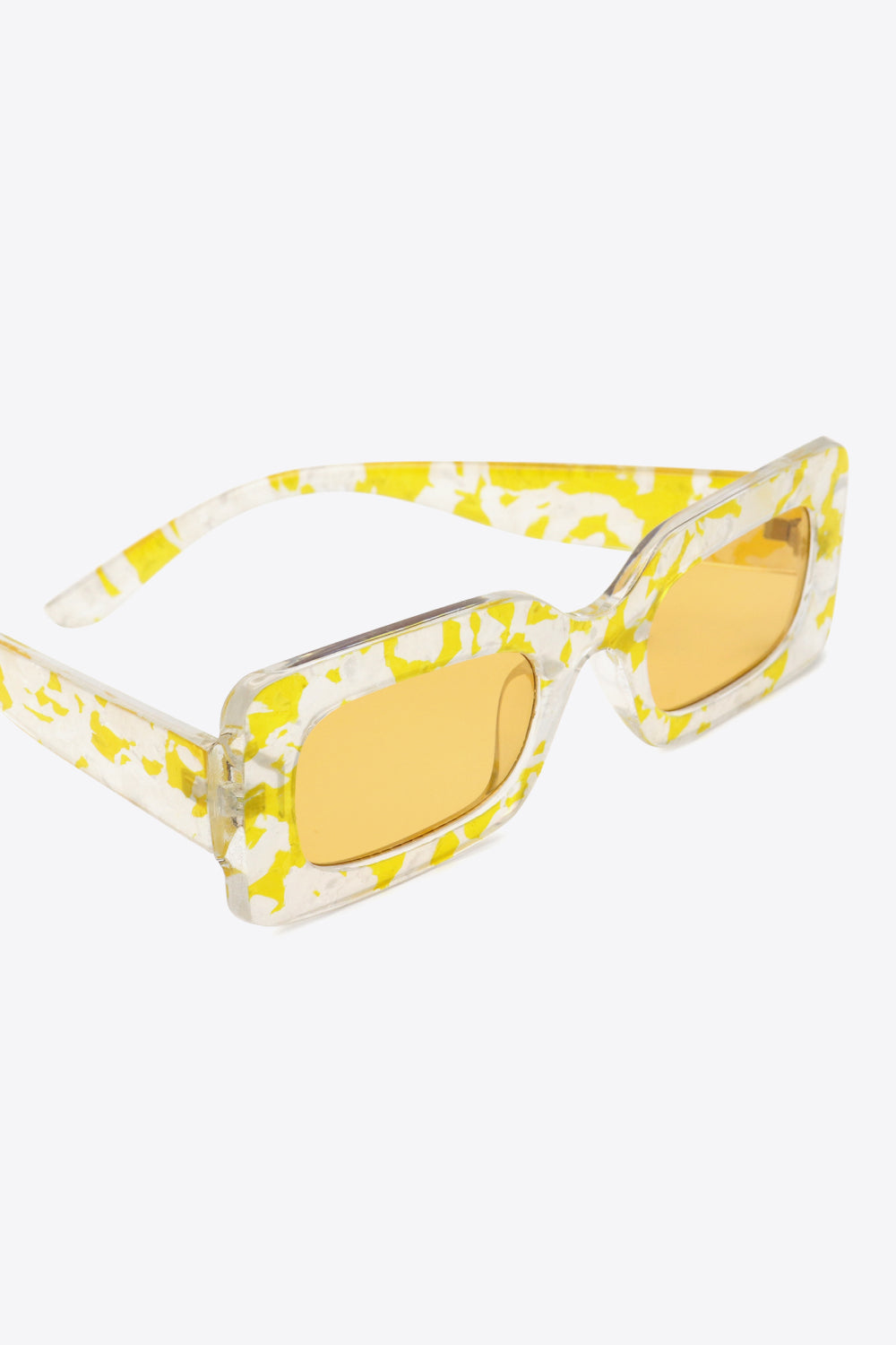 LALA Tortoiseshell Rectangle Sunglasses