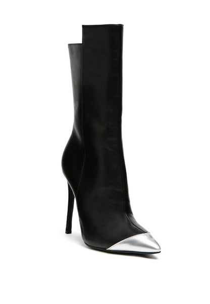 Chic Toe Midi Boots