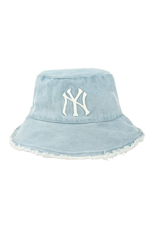 Distressed Denim NY Bucket