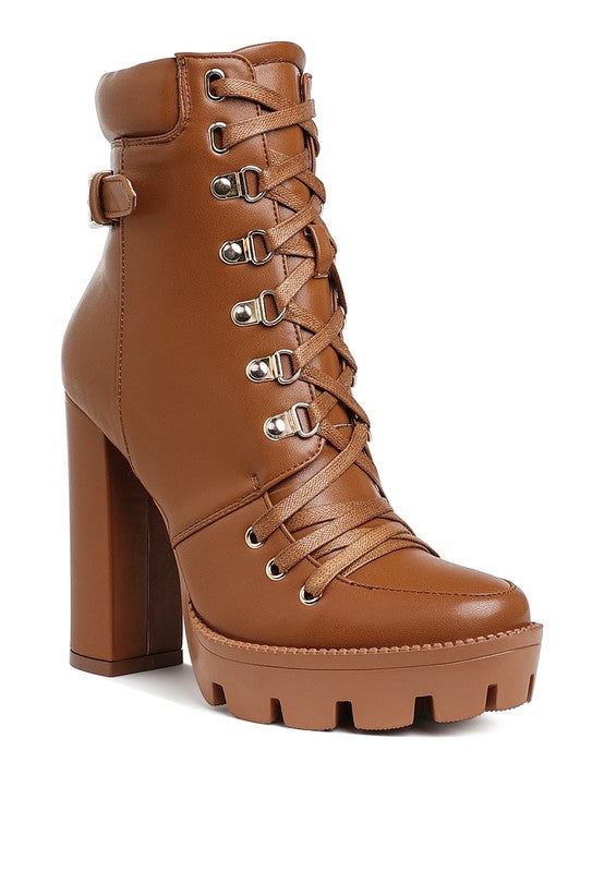 Lugged Combat Boot